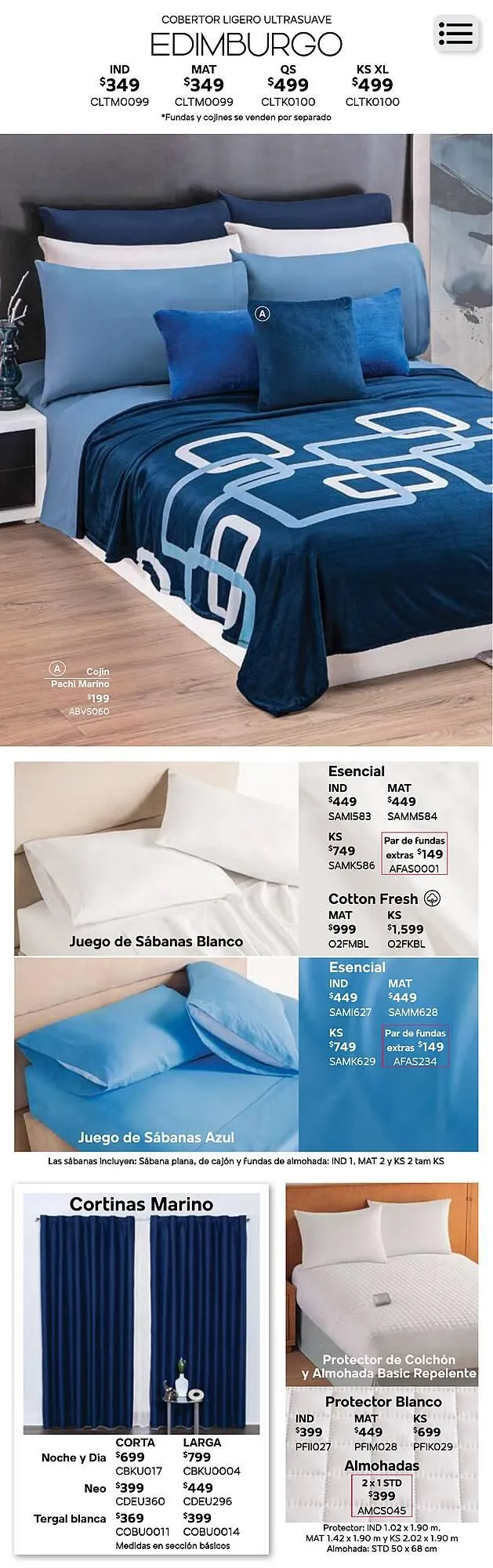 Catálogo de Catálogo Colchas Concord 26 de agosto al 31 de diciembre 2024 - Pagina 340