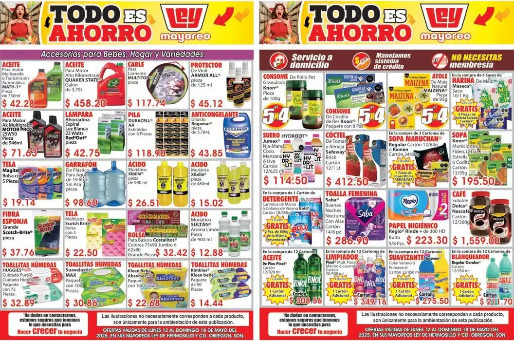 Catálogo de Nuestras mejores ofertas para ti 12 de mayo al 18 de mayo 2025 - Pagina 1