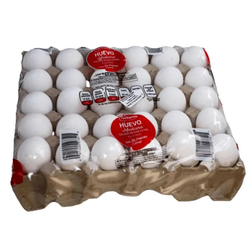 Huevo Blanco Mediano 30 Pz