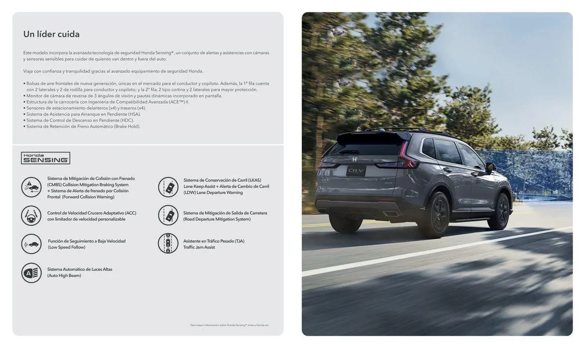 Catálogo de CR-V Hybrid 2024 22 de mayo al 31 de diciembre 2024 - Pagina 6