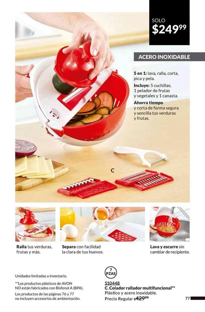 Catálogo de Avon Fashion And Home C08 6 de abril al 13 de mayo 2024 - Pagina 77