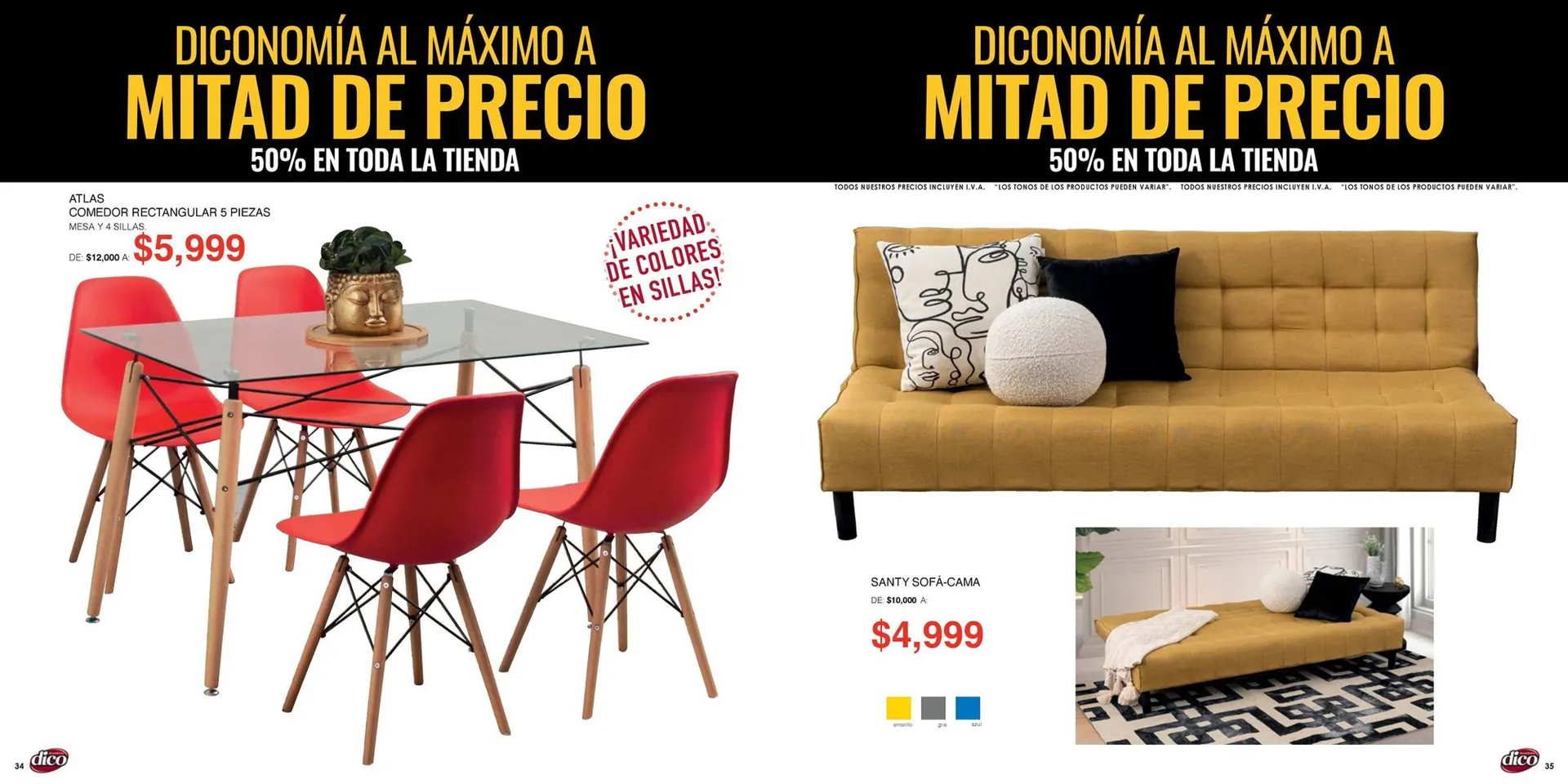 Catálogo de Catálogo Muebles Dico 12 de agosto al 31 de agosto 2025 - Pagina 18