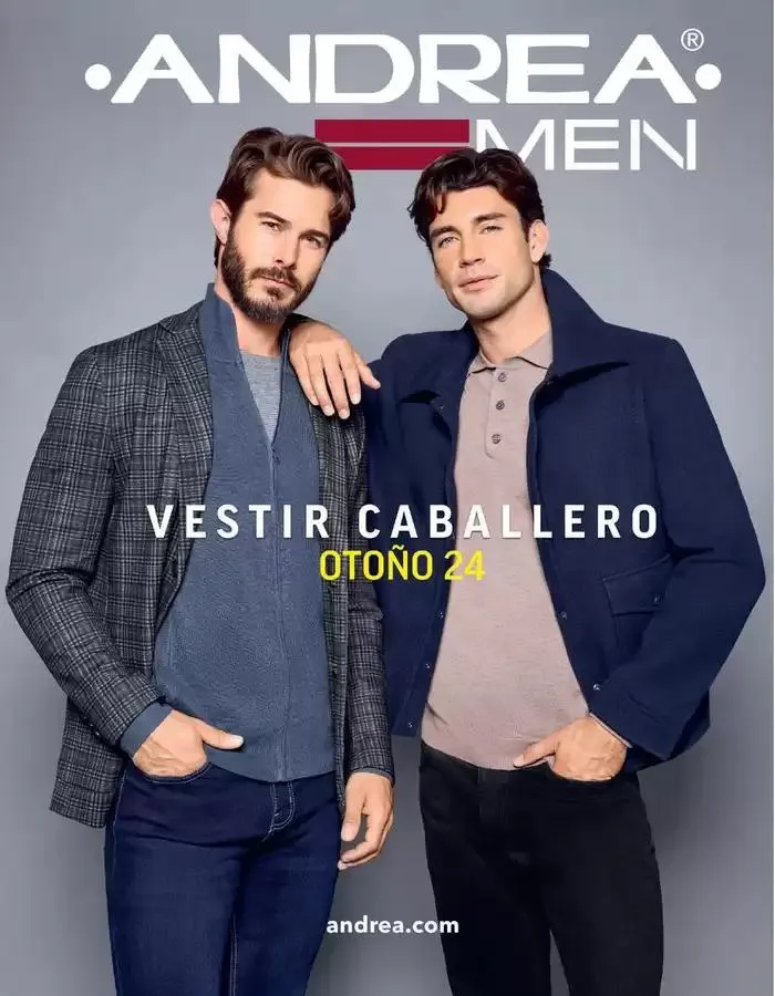 Catálogo de ANDREA - VESTIR CABALLERO 26 de agosto al 25 de enero 2025 - Pagina 1