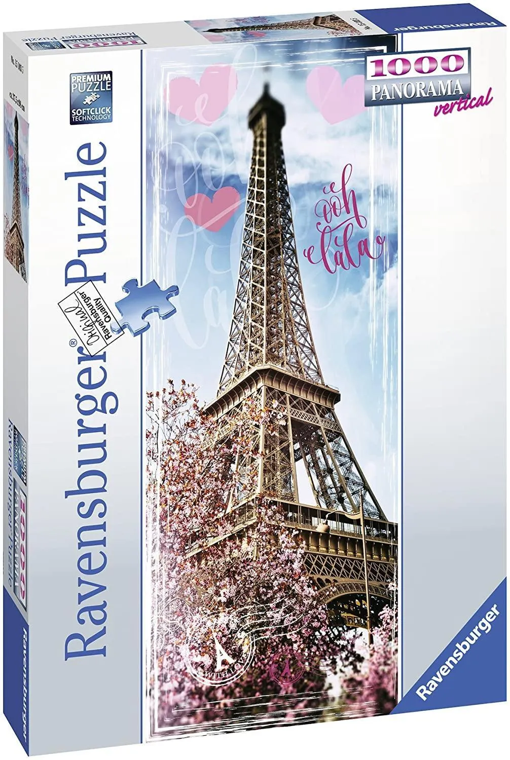 Rompecabezas Ooh La La Paris 1000 Piezas Ravensburger