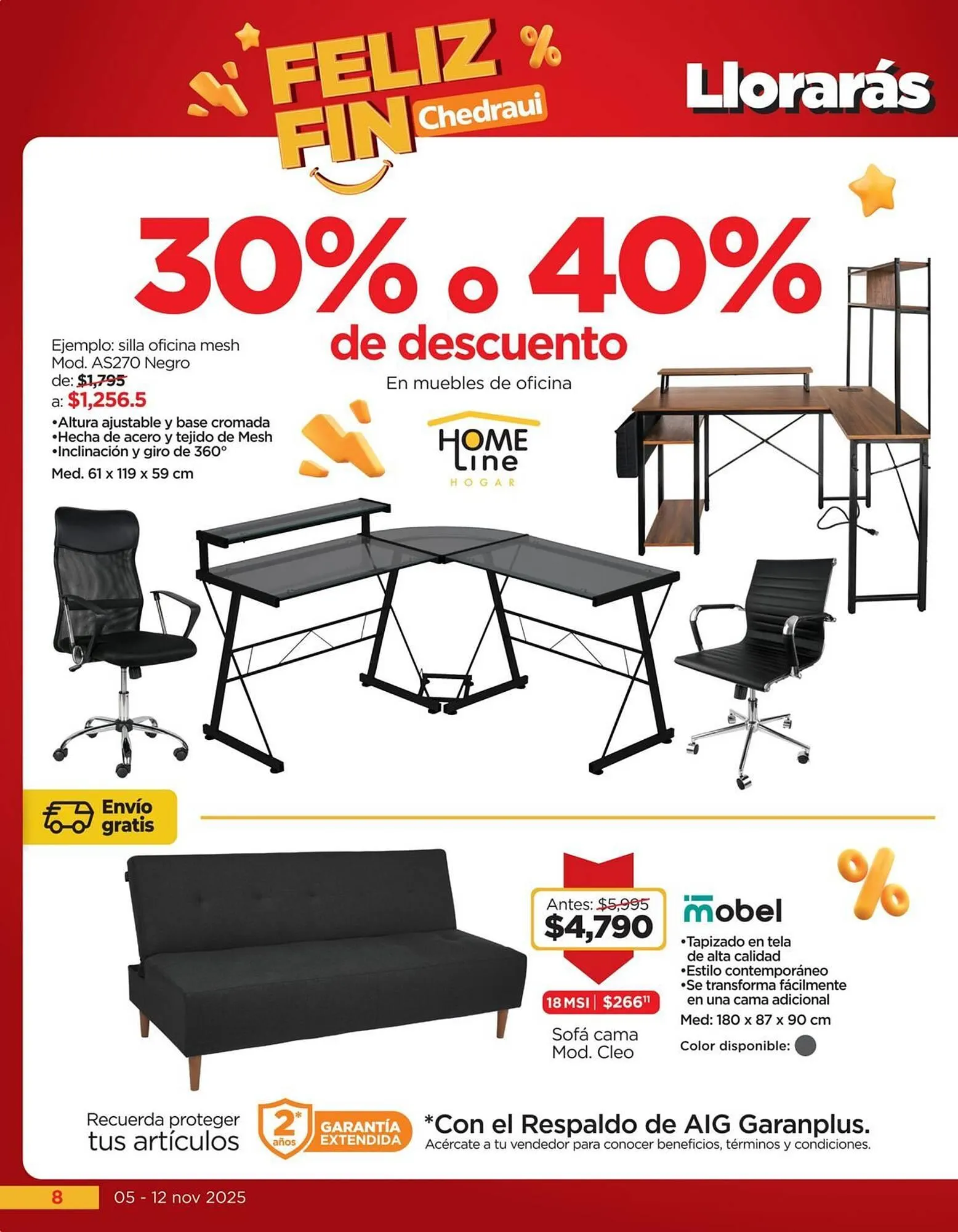 Catálogo de Folleto Chedraui 5 de noviembre al 12 de noviembre 2025 - Pagina 8