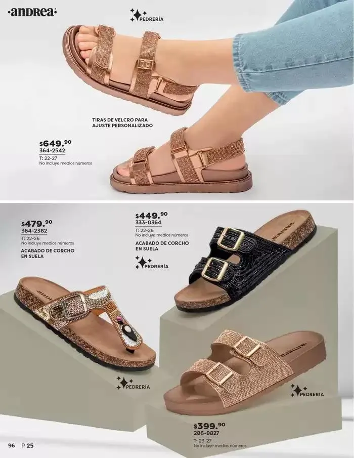Catálogo de ANDREA | CALZADO DAMA 26 de enero al 24 de mayo 2025 - Pagina 96