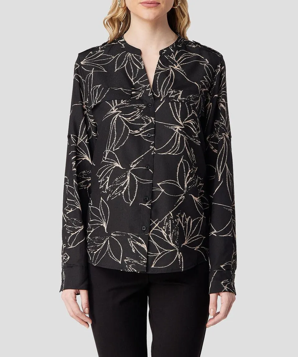 Blusa manga larga Mujer