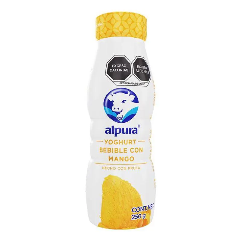 Alpura Yogurt Bebible Mango 220 g