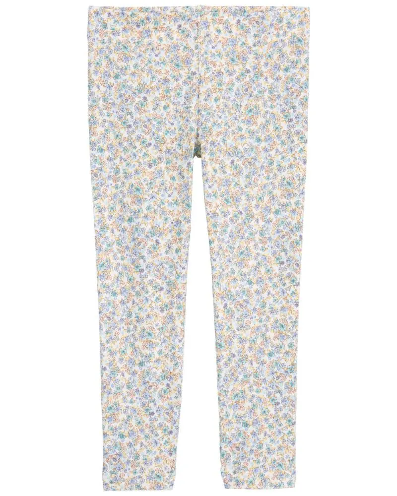 Leggings Elásticos Con Estampado Floral Oshkosh B'Gosh