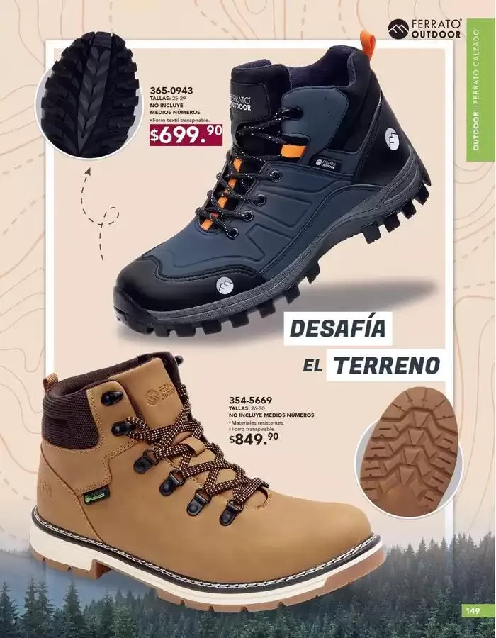 Catálogo de ANDREA | CALZADO CABALLERO 26 de enero al 24 de mayo 2025 - Pagina 149