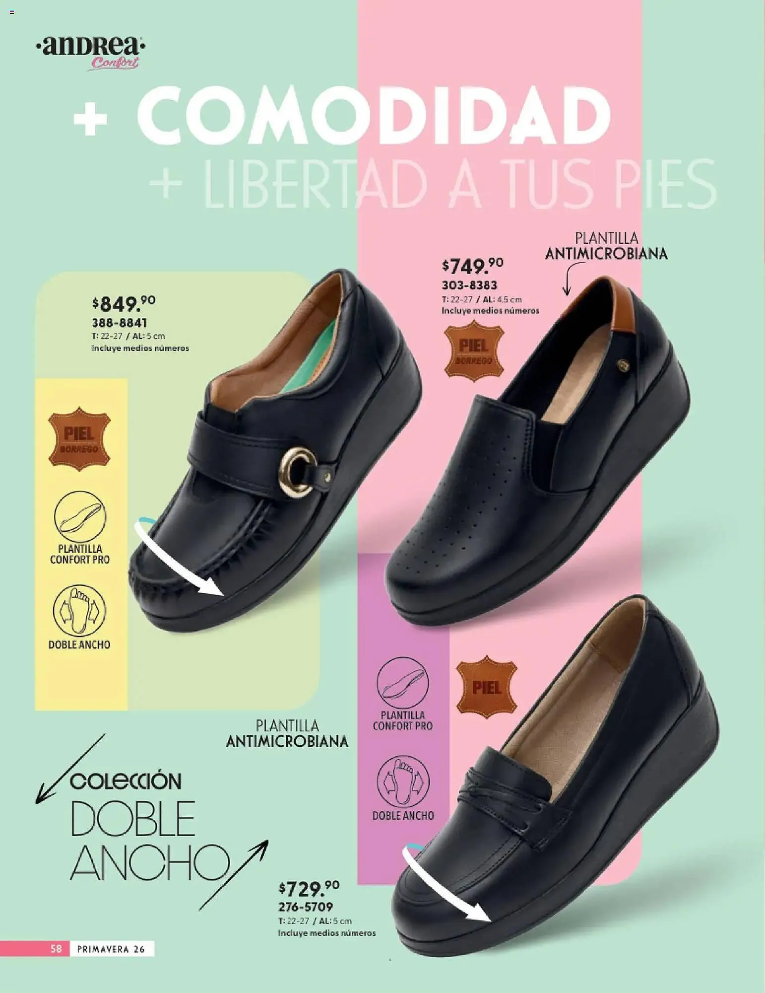 Catálogo de Catálogo Andrea 25 de enero al 24 de mayo 2026 - Pagina 58