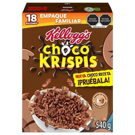 Cereal Choco Krispis Empaque Familiar Kellogg's 540 Gr