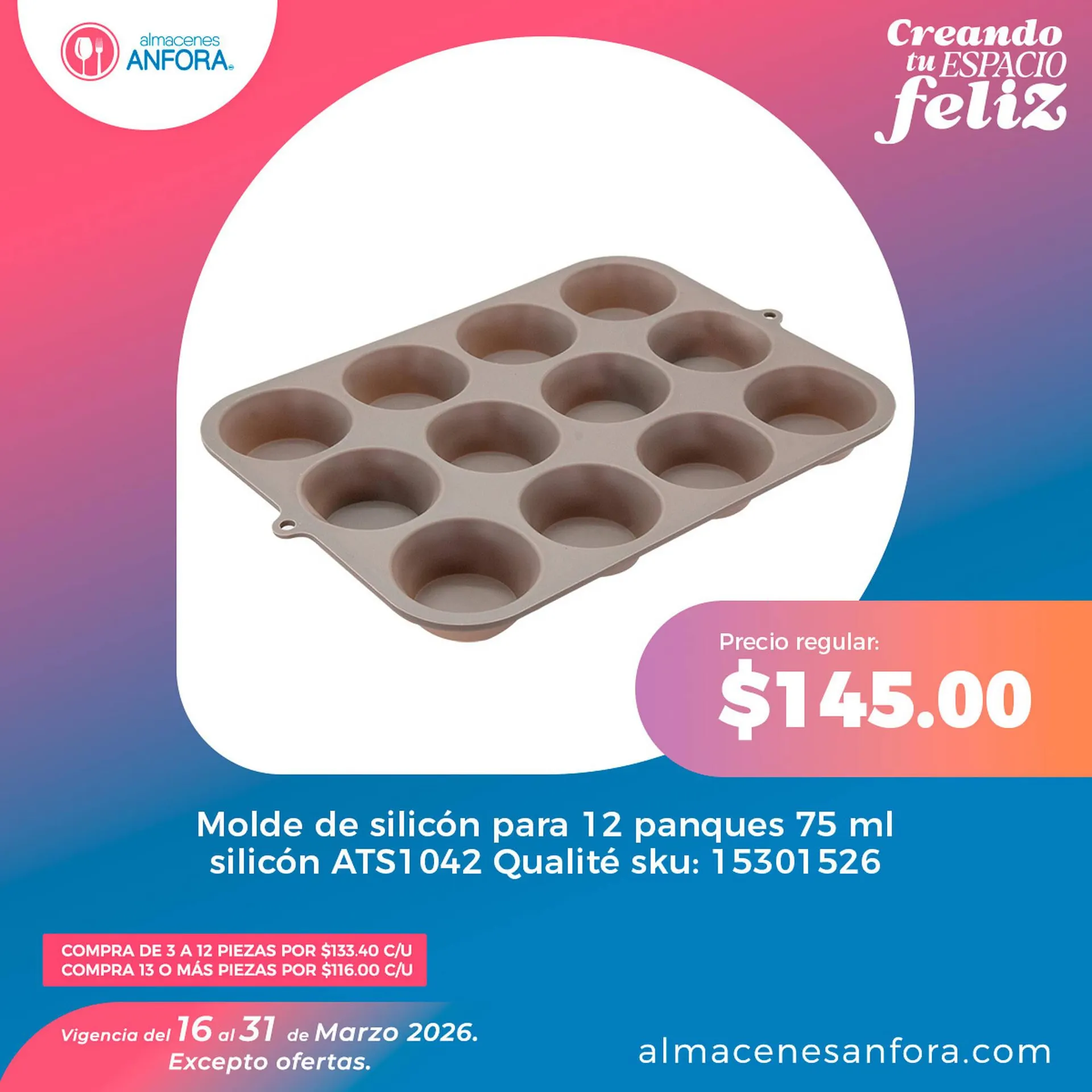 Catálogo de Catálogo Almacenes Anfora 20 de marzo al 31 de marzo 2026 - Pagina 1