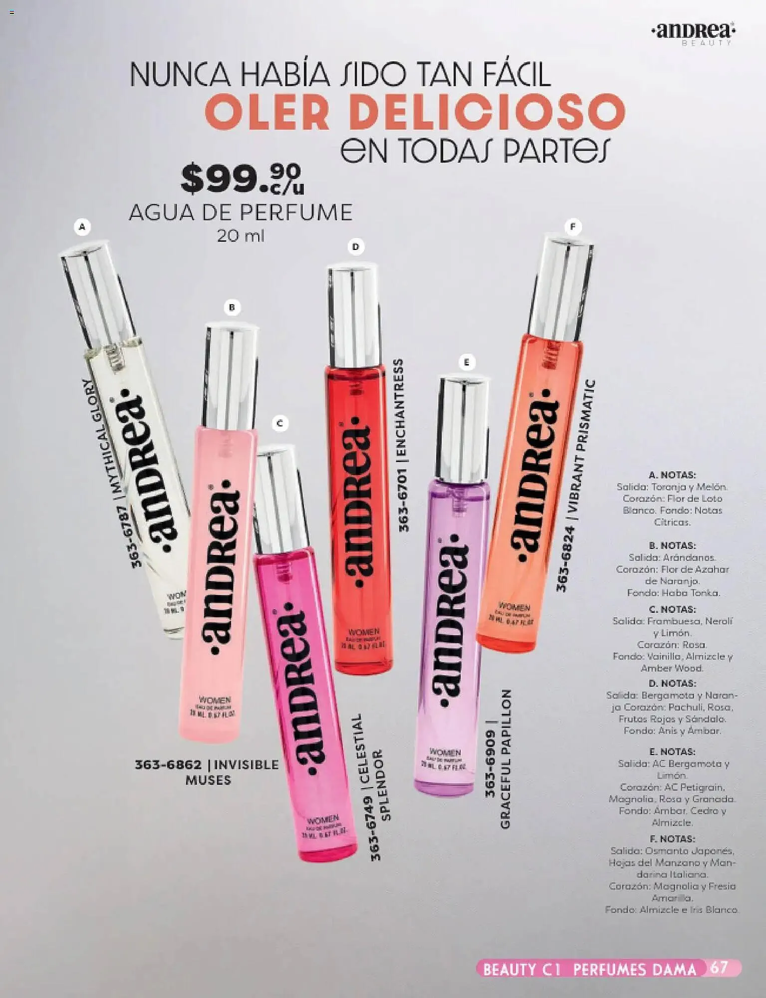 Catálogo de Catálogo Andrea 25 de enero al 24 de mayo 2026 - Pagina 67