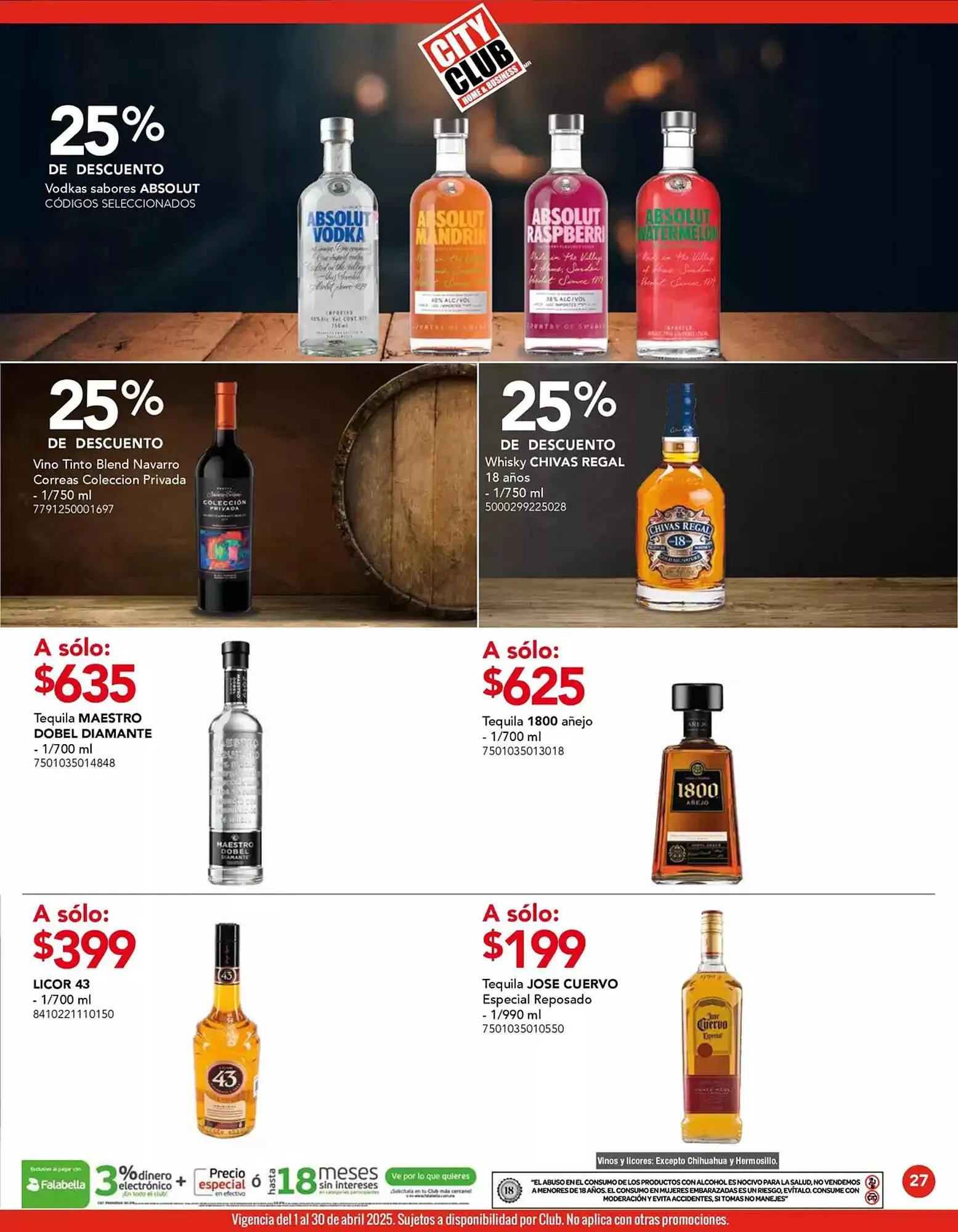 Catálogo de Catálogo City Club 1 de abril al 30 de abril 2025 - Pagina 27