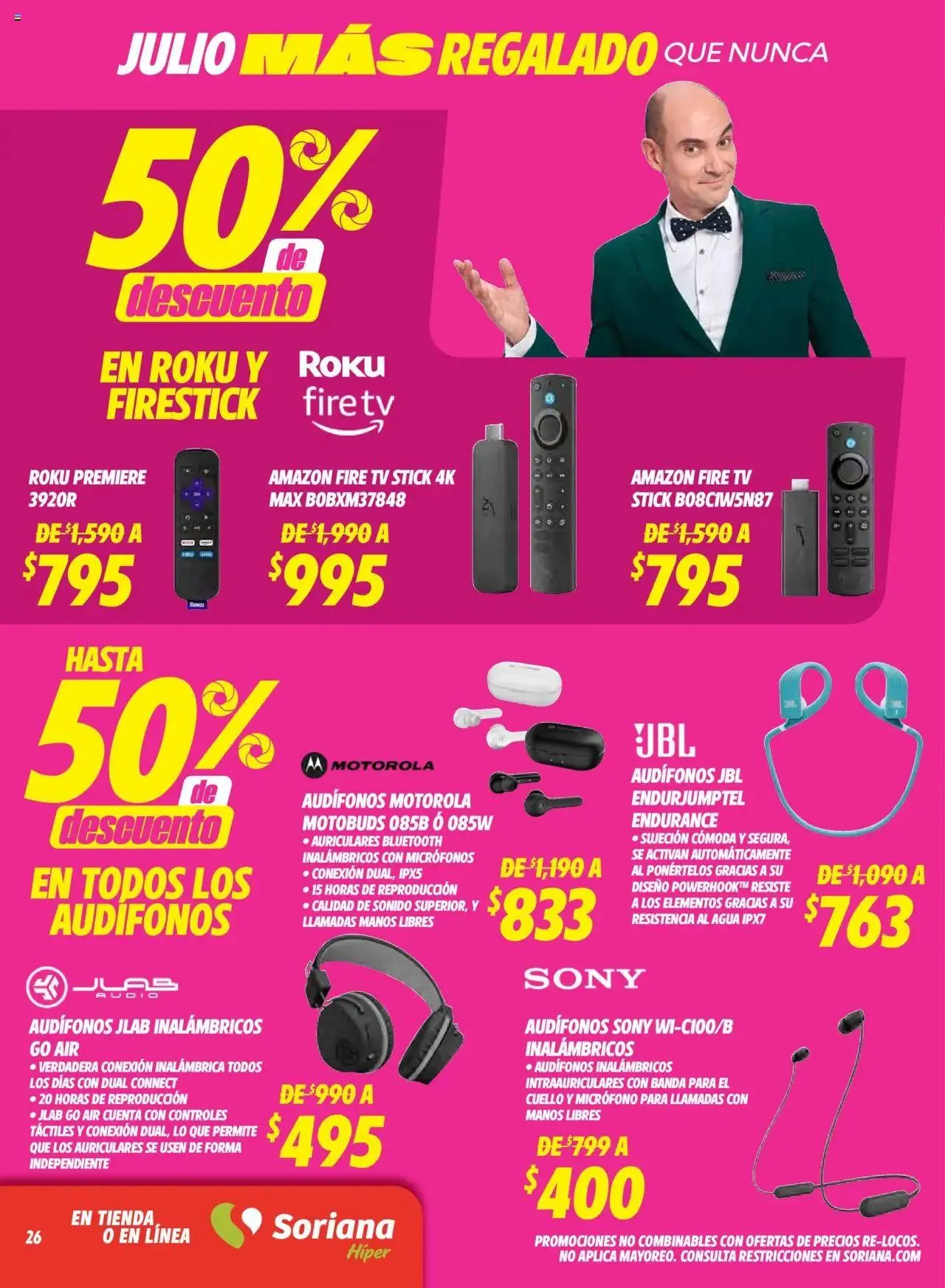 Catálogo de Soriana - Julio Regalado Híper Nacional 23 de mayo al 29 de mayo 2025 - Pagina 26