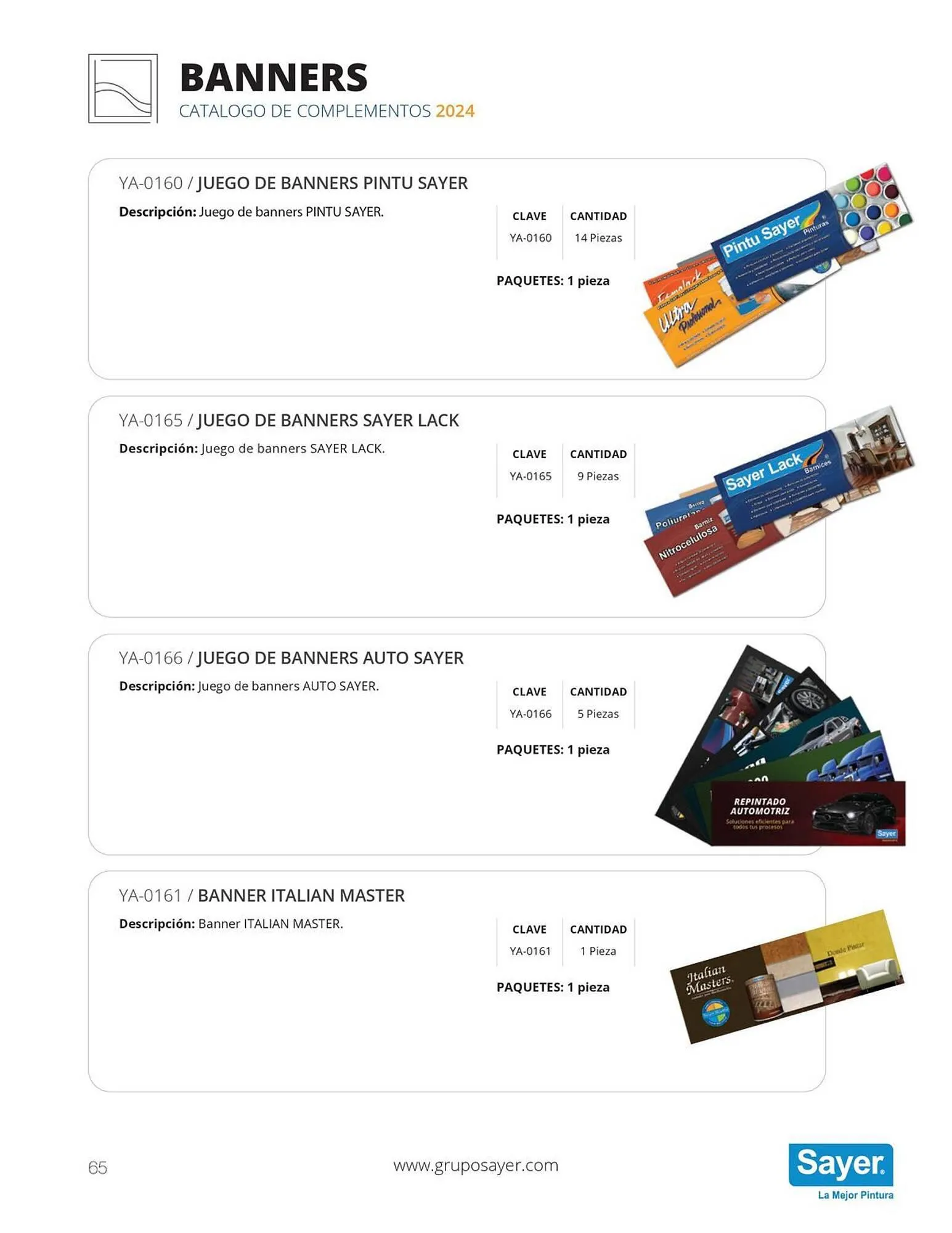 Catálogo de Catálogo Sayer 3 de enero al 31 de diciembre 2024 - Pagina 65