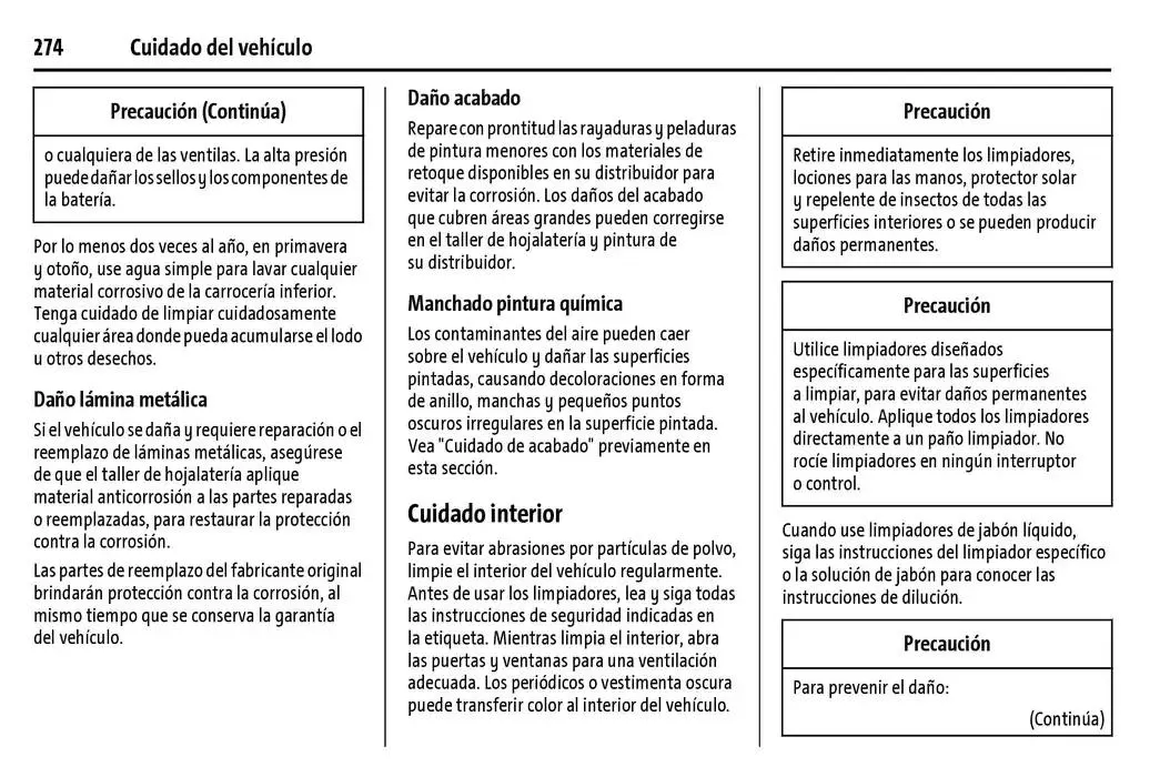 Catálogo de BrightDrop 400 Y BrightDrop 600 Manual del propietario 22 de enero al 31 de diciembre 2025 - Pagina 275