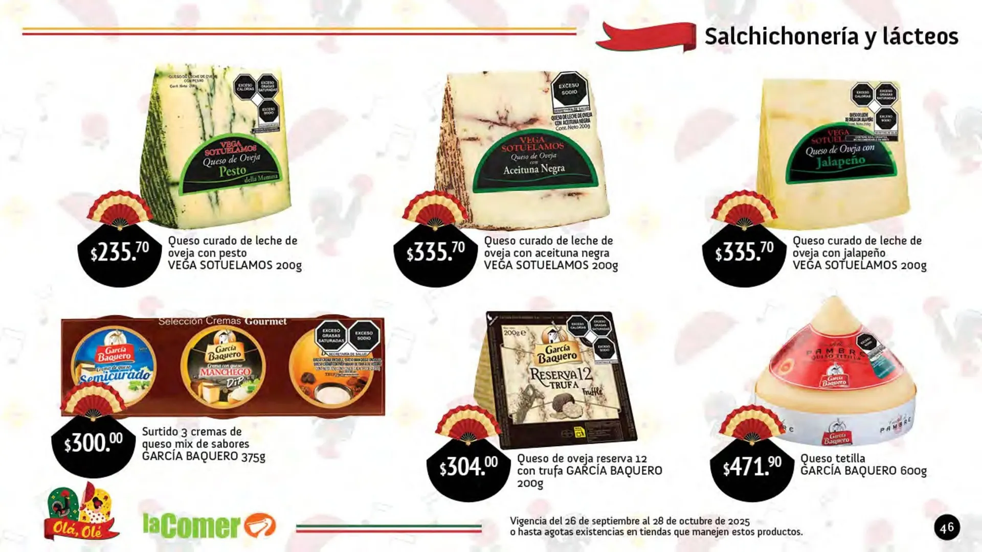 Catálogo de Folleto La Comer 26 de septiembre al 28 de octubre 2025 - Pagina 46