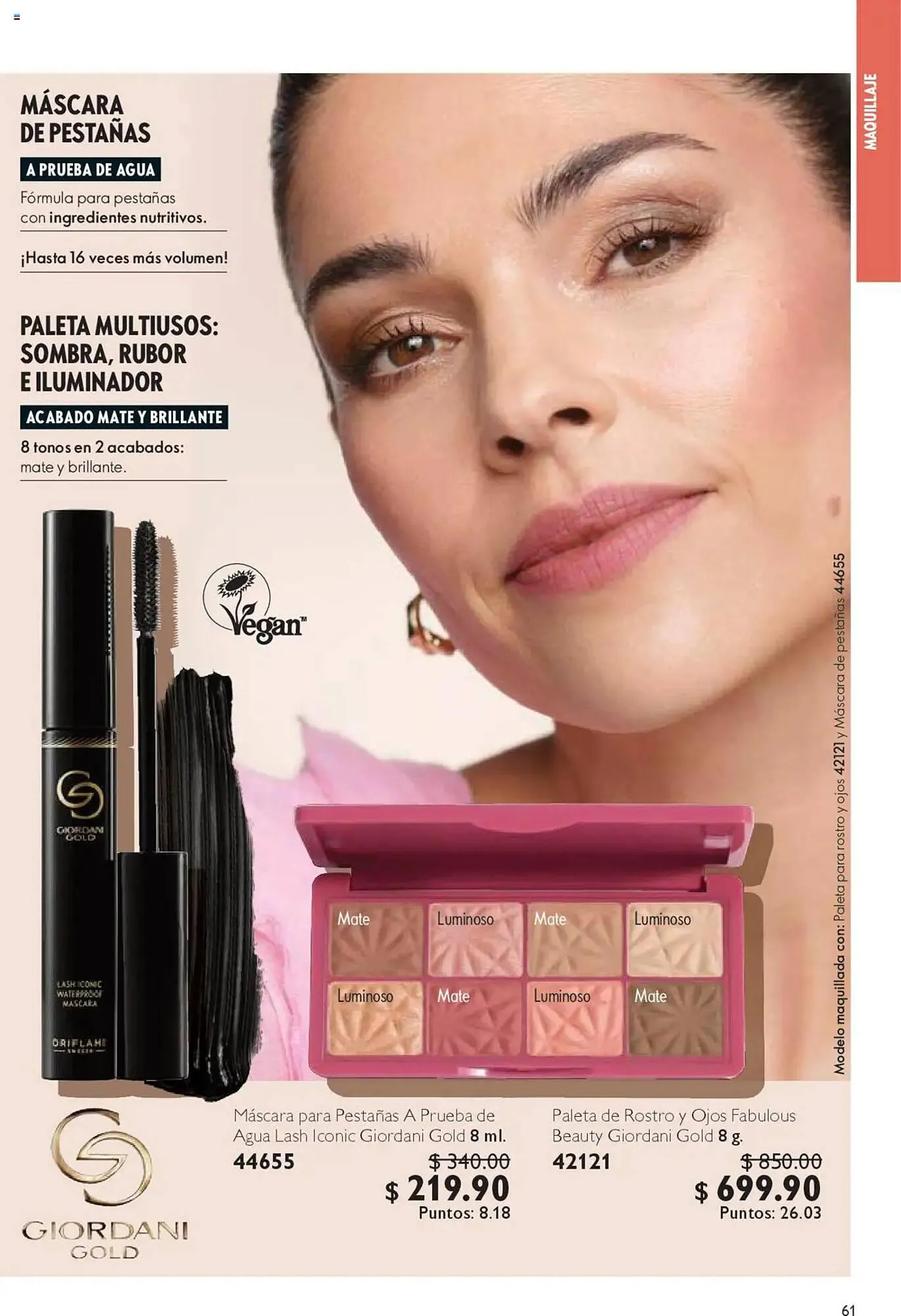 Catálogo de Catálogo Oriflame 13 de septiembre al 5 de octubre 2025 - Pagina 61