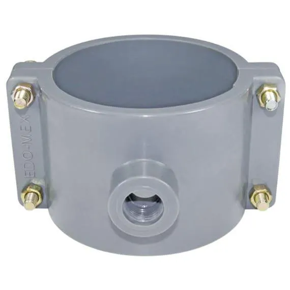 Abrazadera P/toma Domiciliaria Nylon 6 50-13mm 2x1/2 Pza Pu