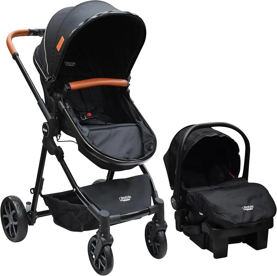 CARRIOLA Travel system Black