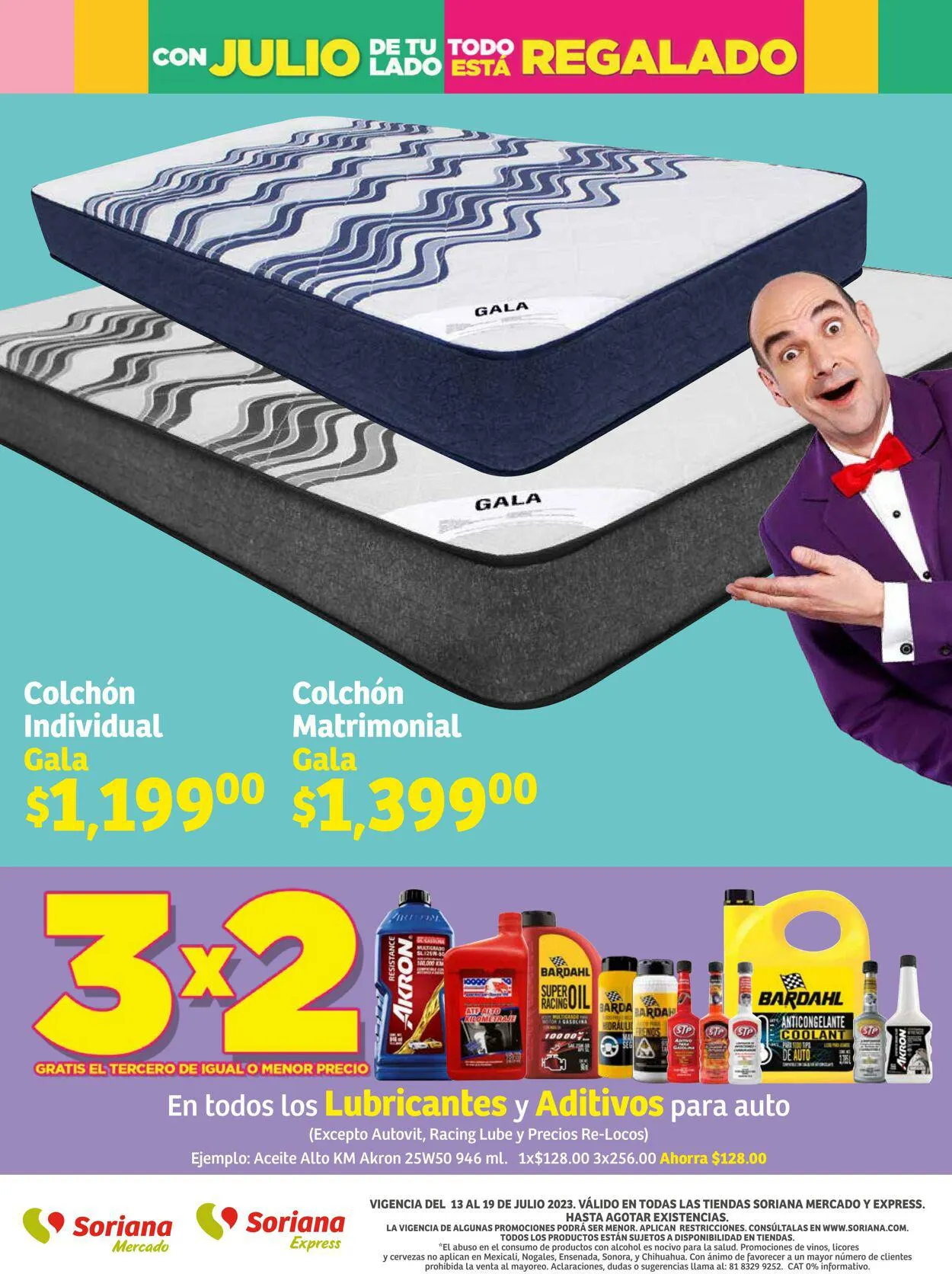 Catálogo de Soriana - Folleto Julio Regalado Mercado Nacional Oferta actual 13 de julio al 20 de julio 2023 - Pagina 34