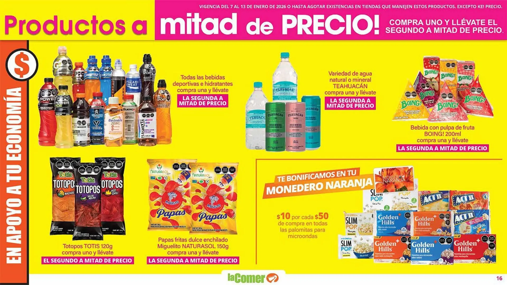 Catálogo de Folleto La Comer 7 de enero al 13 de enero 2026 - Pagina 16