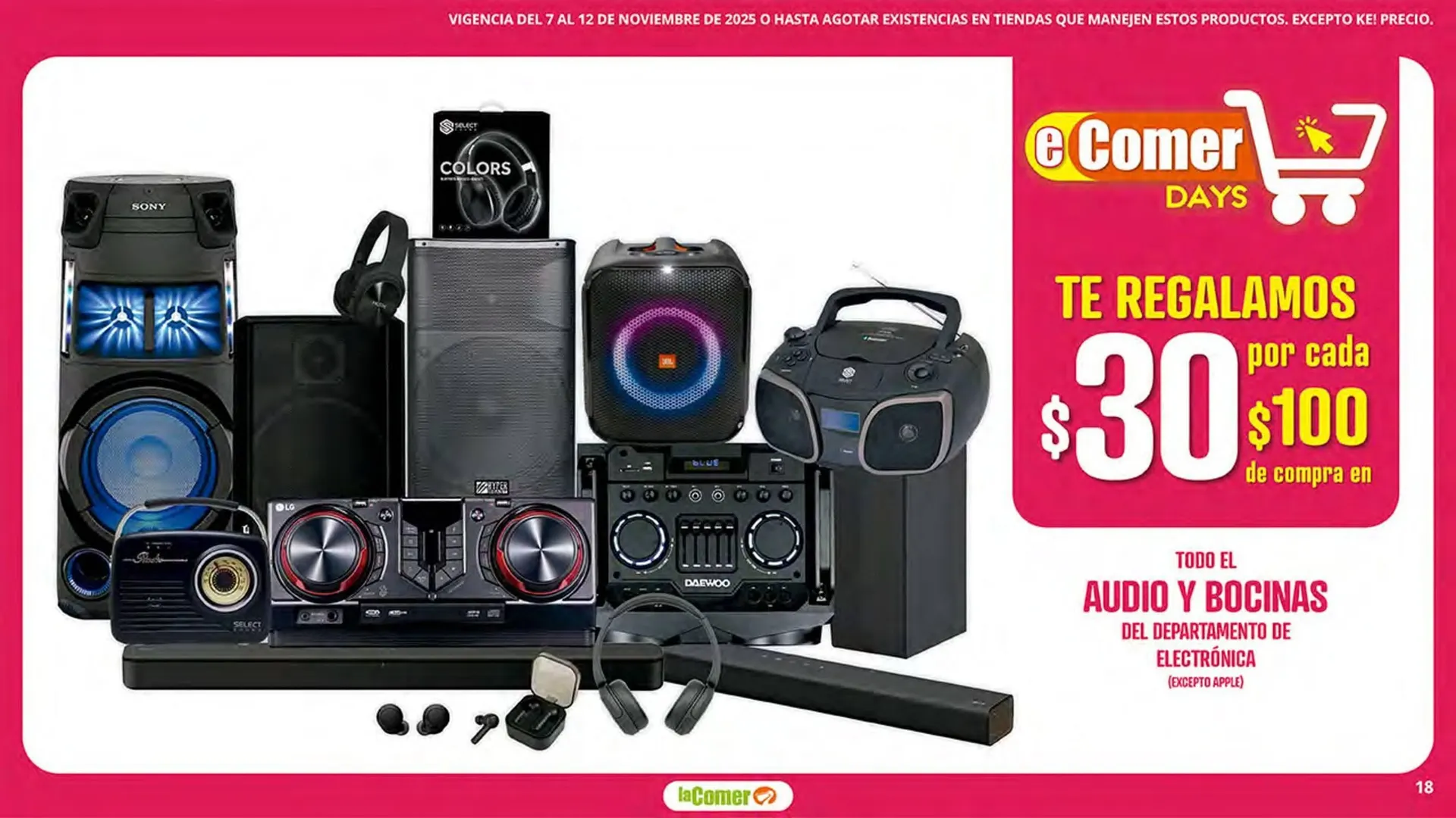 Catálogo de Folleto La Comer 7 de noviembre al 12 de noviembre 2025 - Pagina 18