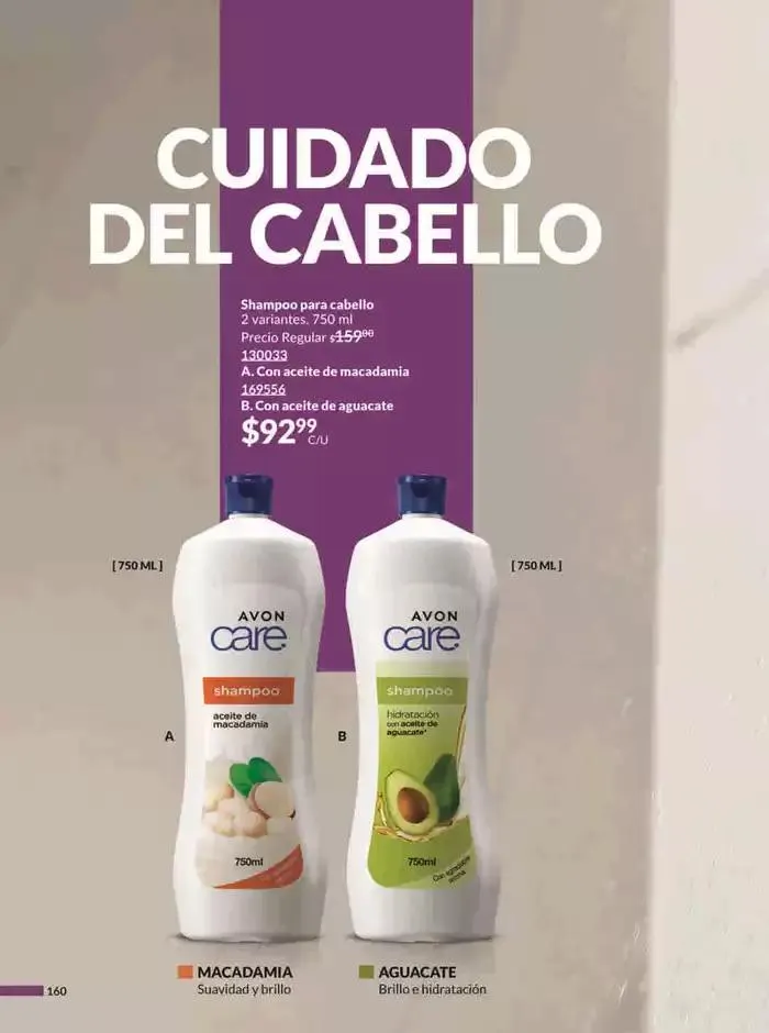 Catálogo de Avon COSMÉTICOS C3 3 de enero al 3 de febrero 2025 - Pagina 160