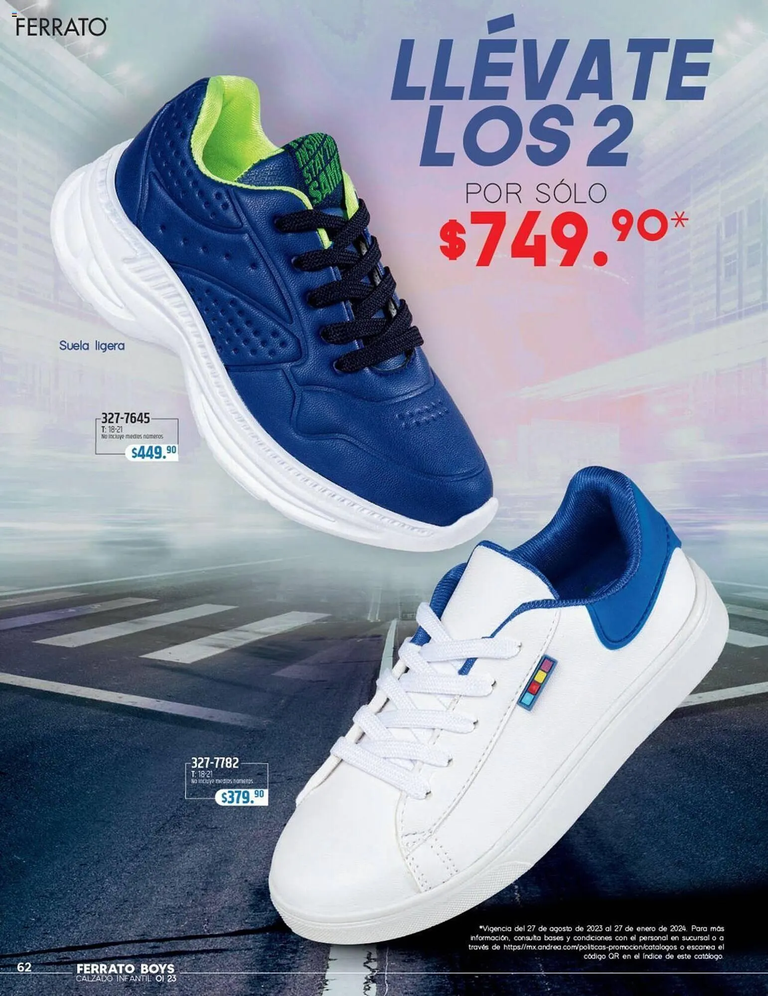 Catálogo de Catálogo Andrea 27 de agosto al 27 de enero 2024 - Pagina 62