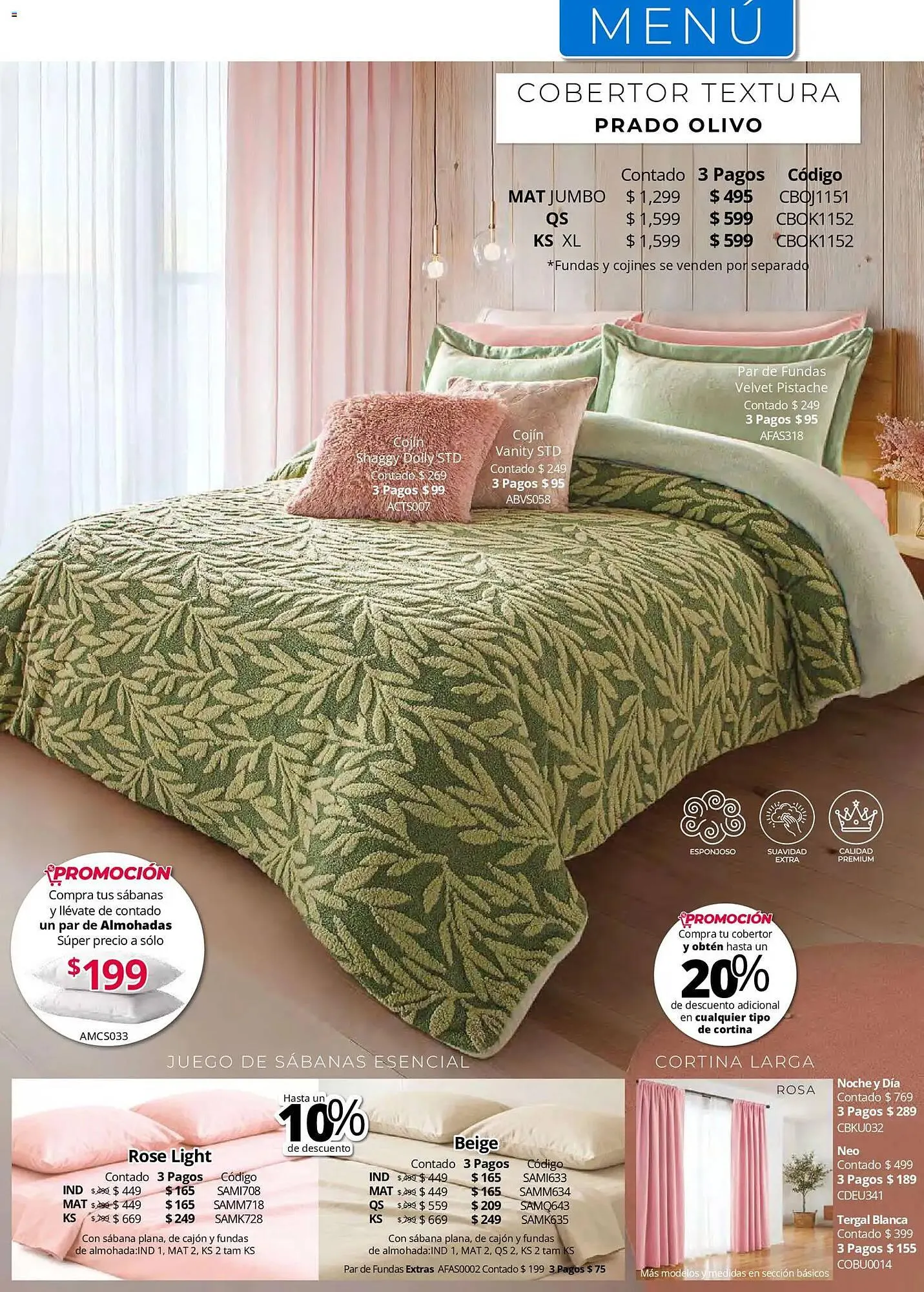 Catálogo de Catálogo Colchas Concord 1 de mayo al 1 de agosto 2026 - Pagina 339