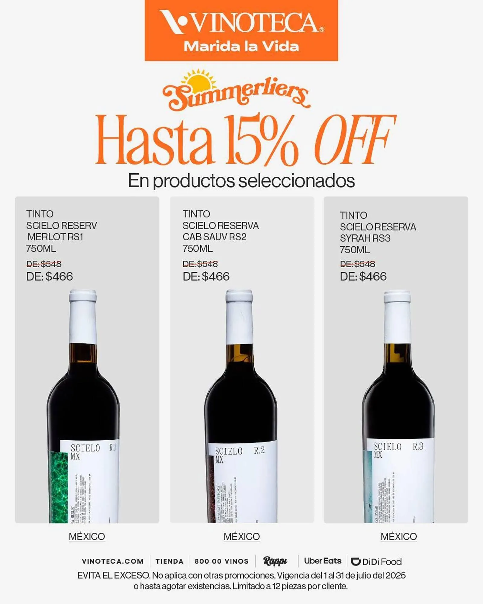 Catálogo de Catálogo Vinoteca 1 de julio al 31 de julio 2025 - Pagina 3