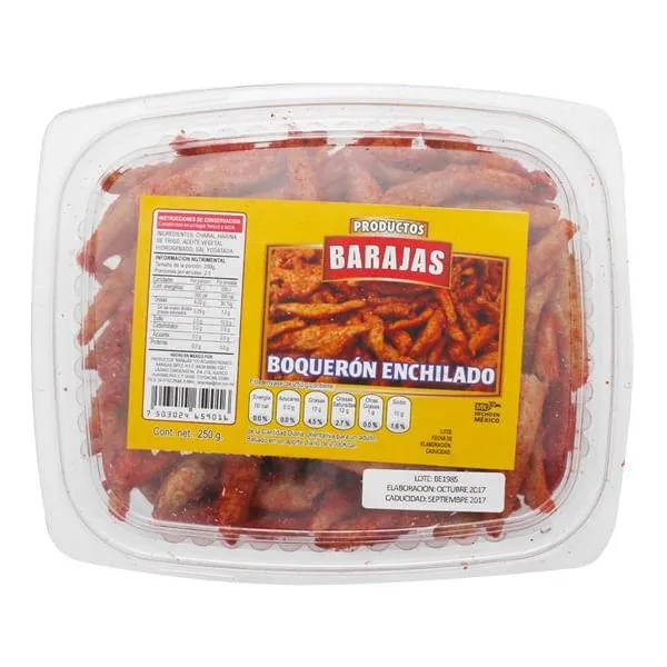 Boquerón Barajas enchilado 250 g