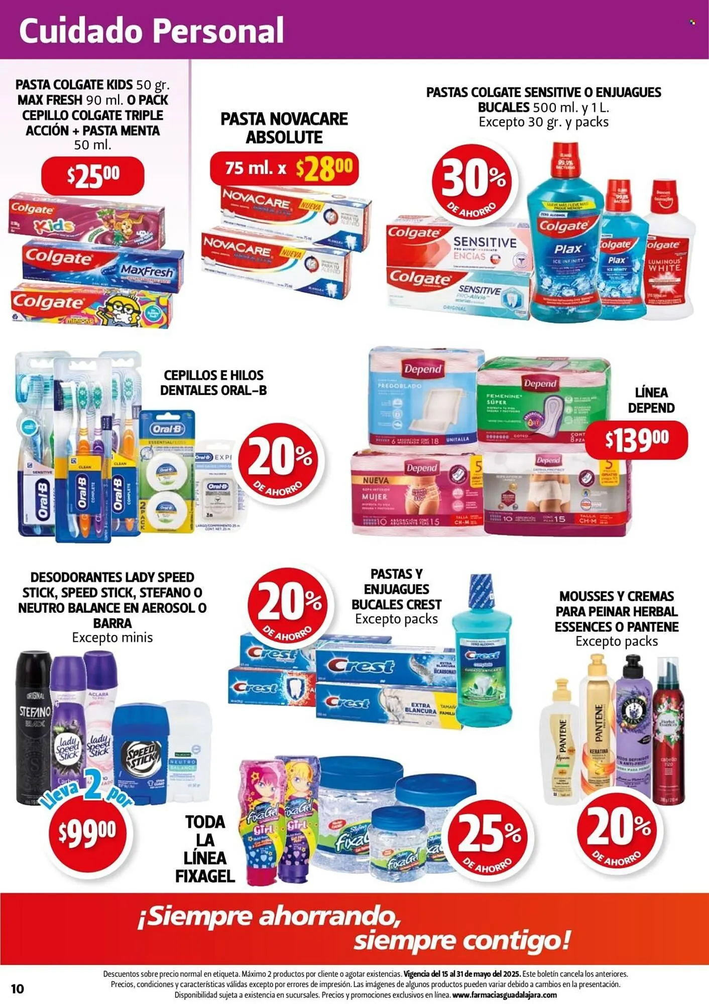 Catálogo de Catálogo Farmacias Guadalajara 15 de mayo al 31 de mayo 2025 - Pagina 10