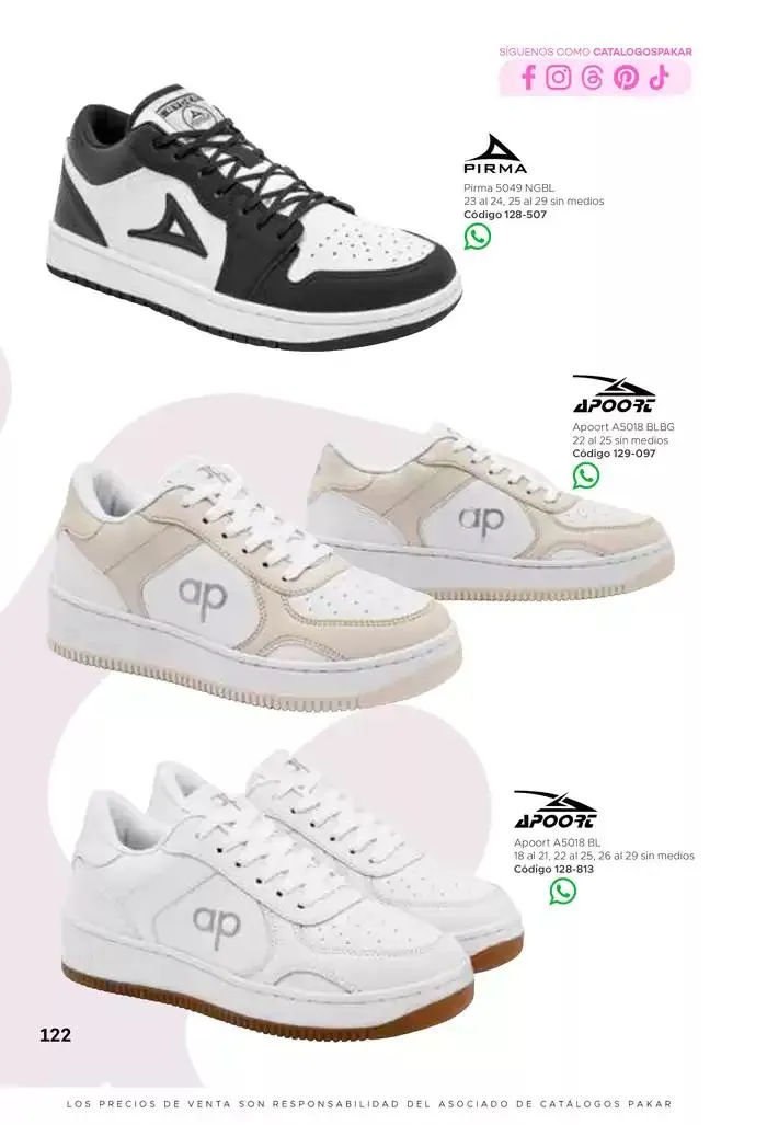 Catálogo de Pakar Casual 31 de enero al 31 de agosto 2025 - Pagina 122