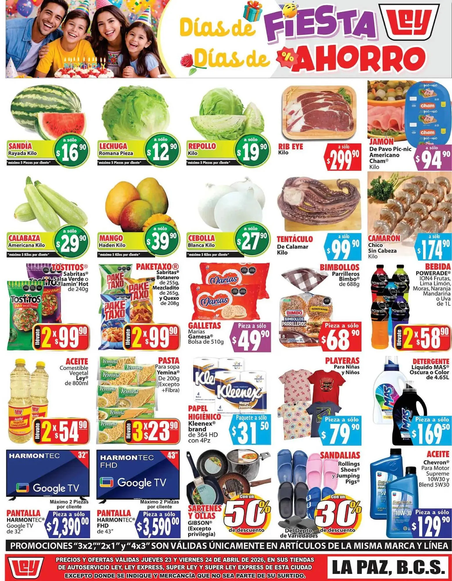 Catálogo de Folleto Casa Ley 23 de abril al 25 de abril 2026 - Pagina 2