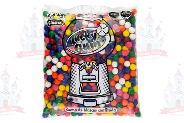 CHICLE LUCKY GUM 4/2.5 KG