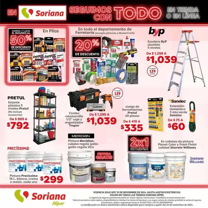 Catálogo de Folleto Seguimos con Todo Híper 19 de noviembre al 19 de noviembre 2024 - Pagina 49