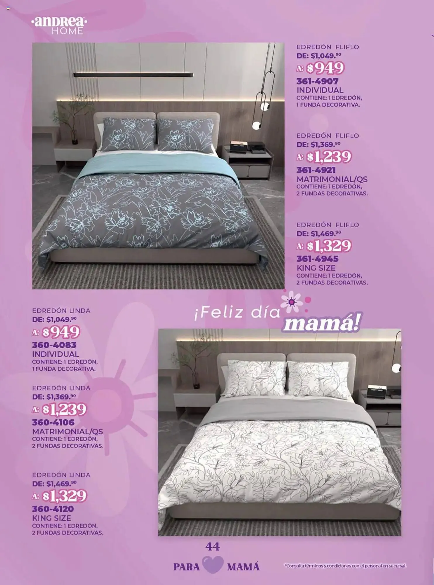 Catálogo de Catálogo Andrea 6 de abril al 24 de mayo 2025 - Pagina 44