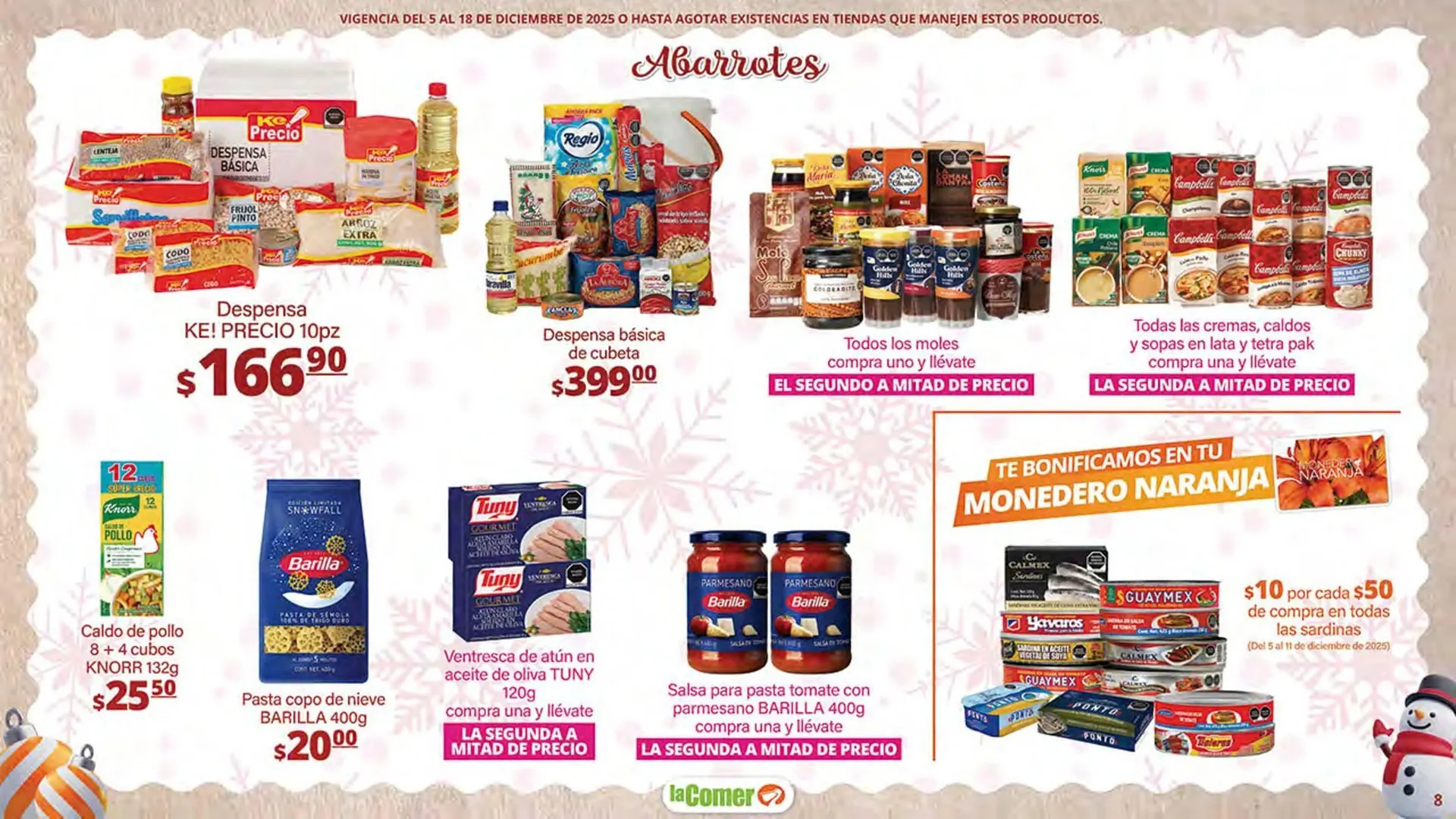 Catálogo de Folleto La Comer 5 de diciembre al 18 de diciembre 2025 - Pagina 8