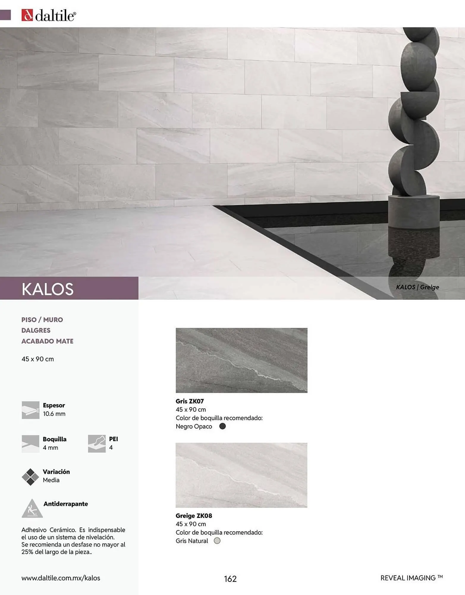 Catálogo de Catálogo Daltile 13 de enero al 31 de diciembre 2026 - Pagina 162