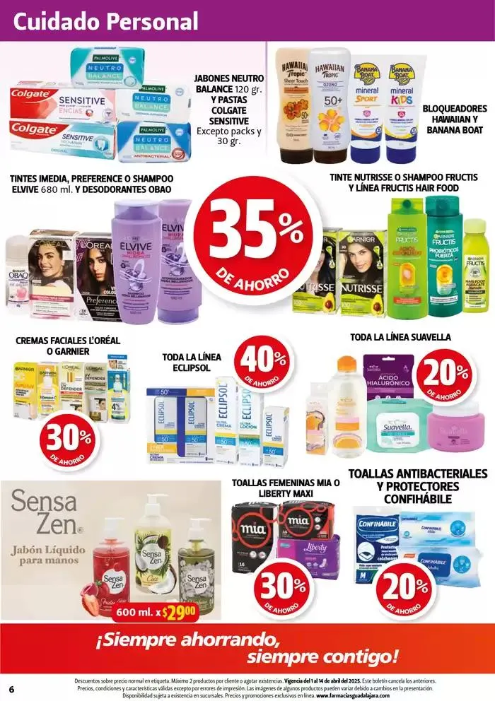 Catálogo de Maraton del Ahorro 4 de abril al 14 de abril 2025 - Pagina 6