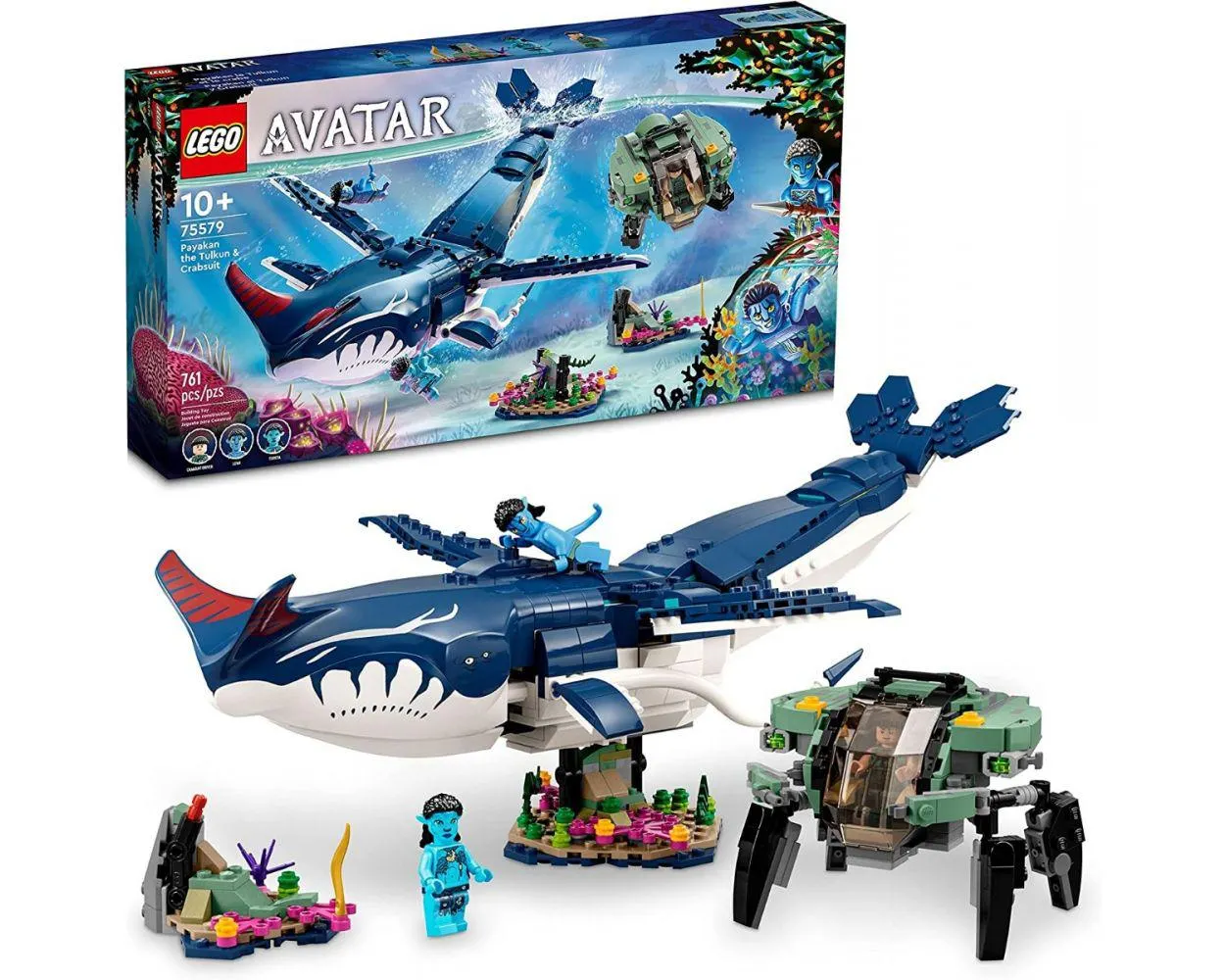 Lego construccion Avatar Payakan el Tulkun y Crabsuit 75579