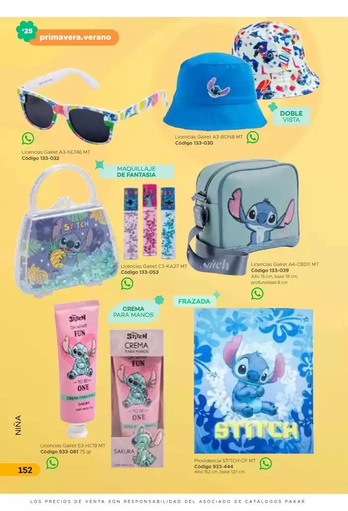 Catálogo de Pakar NiÑa 31 de enero al 31 de agosto 2025 - Pagina 152