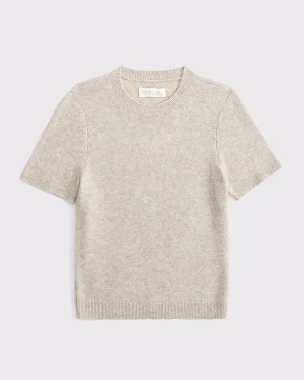 Merino Wool-Blend Sweater Tee