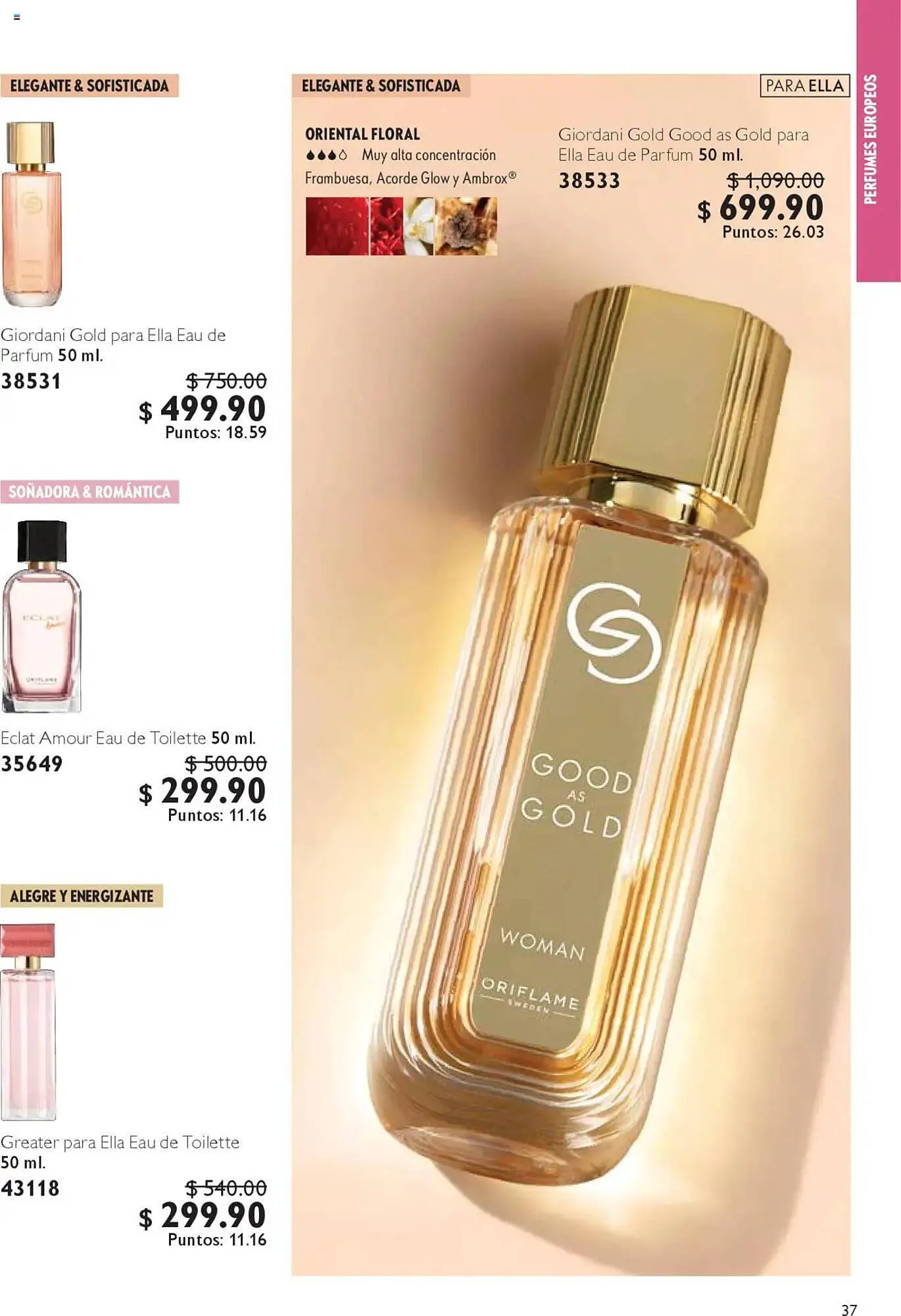 Catálogo de Catálogo Oriflame 13 de septiembre al 5 de octubre 2025 - Pagina 37
