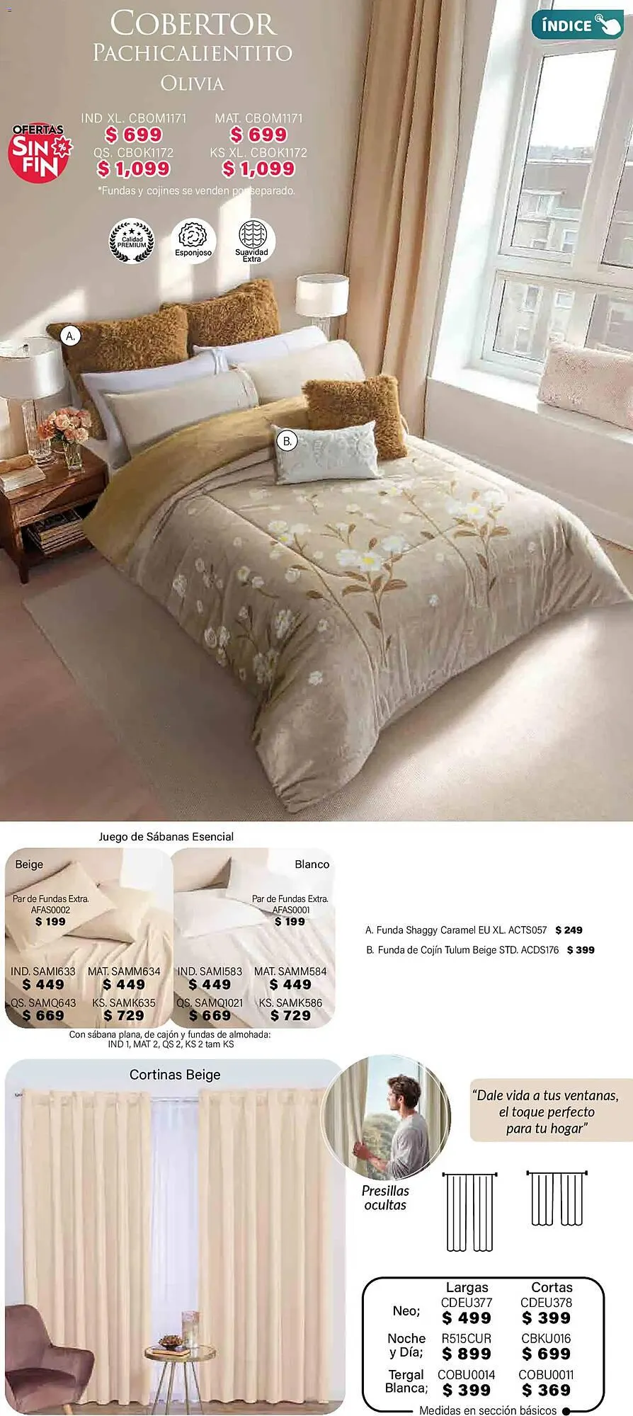 Catálogo de Catálogo Colchas Concord 1 de noviembre al 1 de febrero 2026 - Pagina 291