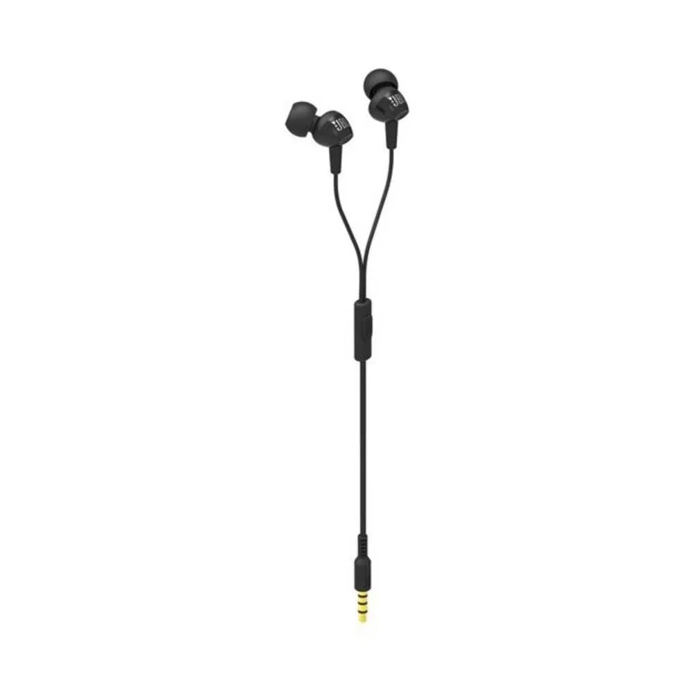 Audífonos Alámbricos JBL C100 Negro