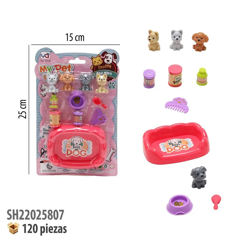 MASCOTA CON ACCESORIOS